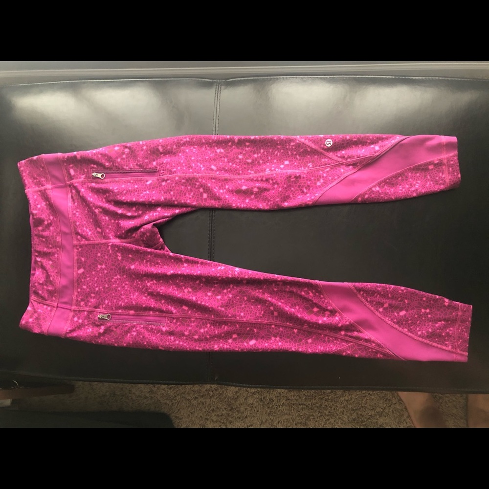Lululemon Magenta 7/8 Leggings